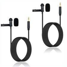 Lot de 2 microphones cravate