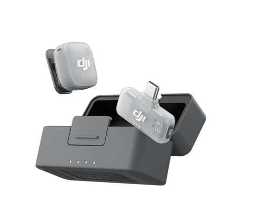 Boîtier charge dji - boîtier, mic